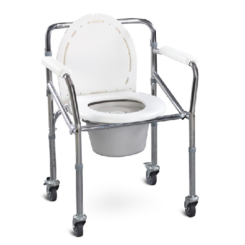 Commode Chair with wheels