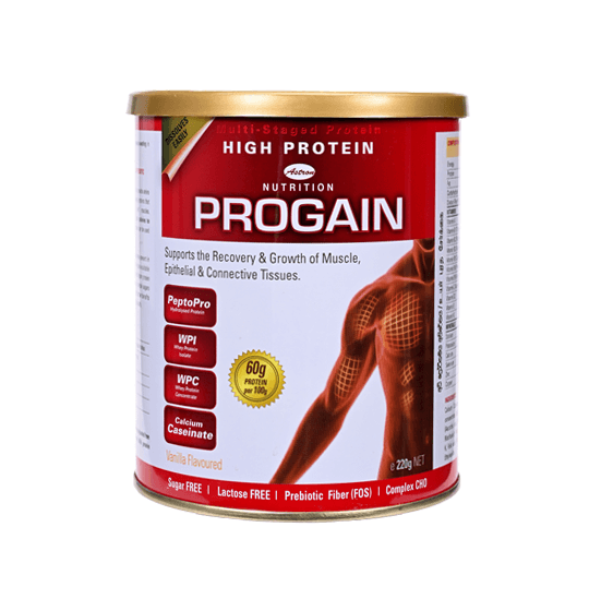 Progain Milk Powder Vanila 220G