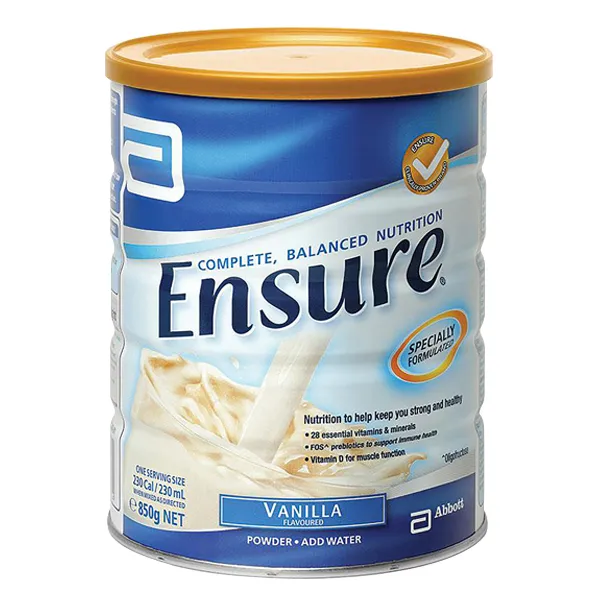 Abbott Ensure Milk Powder Vanila I Chocolate 850G
