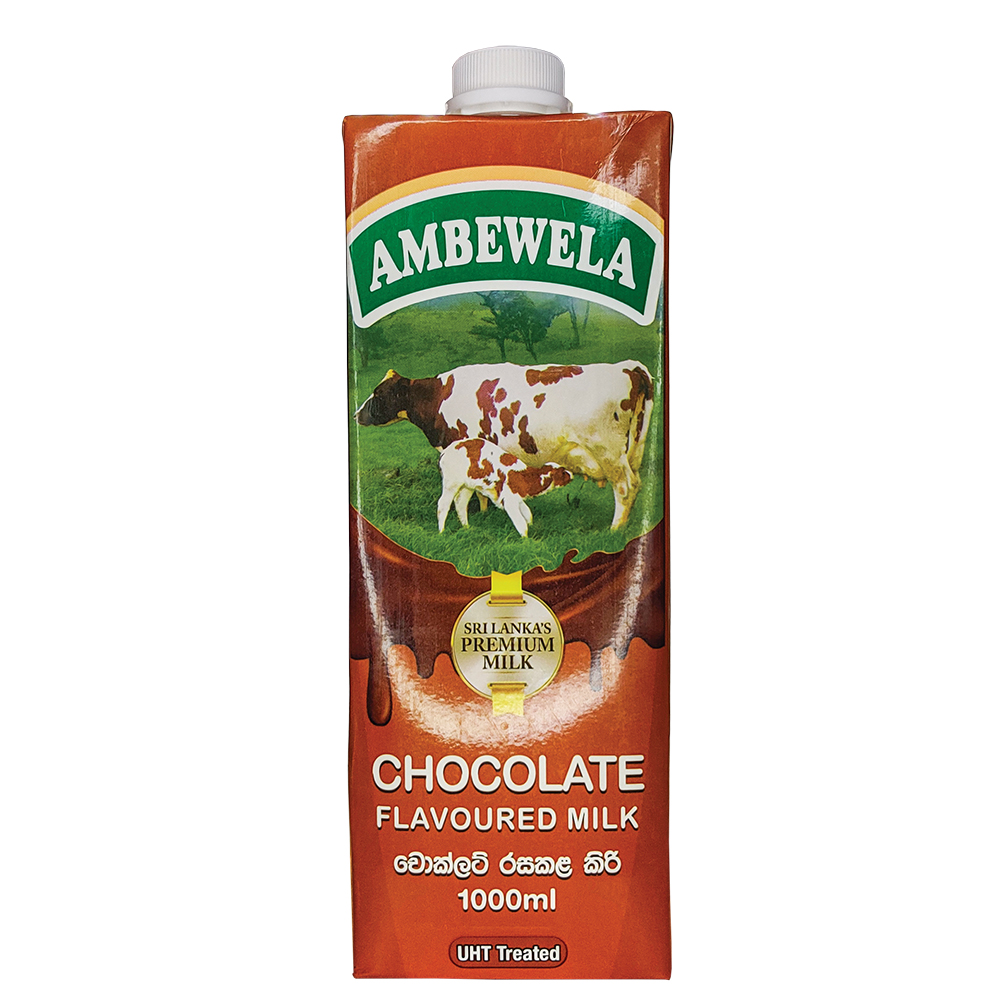Ambewela Chocolate Flavoured Milk Uht Tetra 1L